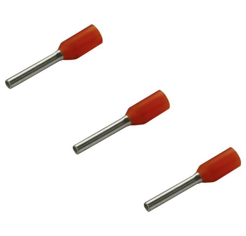RITTAL Aderendhülsen Rittal 4050760 Aderendhülse 0.5 mm² Orange 500 St., AS 4050.760 von RITTAL