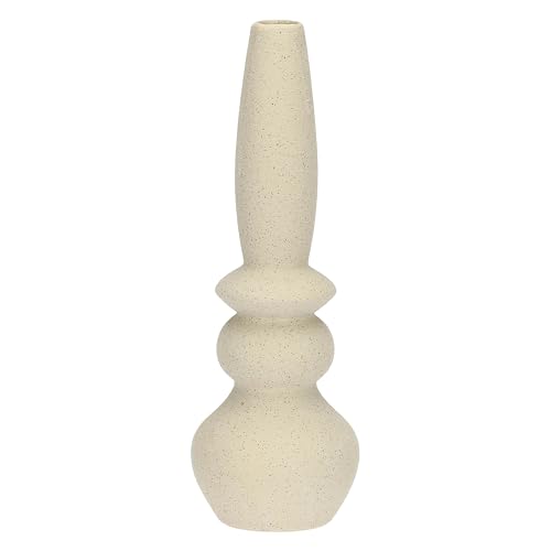 rituali domestici - Vase Deco Monofiore 4 Ebenen aus Zementharz, 11 x 11 cm, Tiefe 30,8 cm, Kollektion Multicurve rituali domestici - Vase Deco Monofiore 4 Ebenen aus Zementharz, 11 x 11 cm, Tiefe 30,8 cm, Kollektion Multicurve von RITUALI DOMESTICI