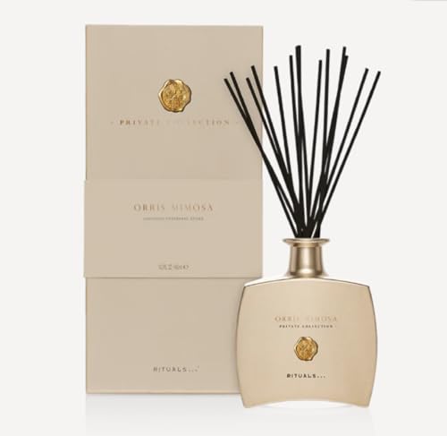 Rituals Private Collection Orris Mimosa Schilfrohr-Diffusor, 450 ml, luxuriöse Duftstäbchen von RITUALS