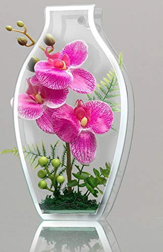 Flirt by R&B Spiegelvase mit Orchidee Pink Material Spiegelvase Orchidee Pink 28 cm Flirt by R&B Spiegelvase mit Orchidee Pink Material Spiegelvase Orchidee Pink 28 cm von RITZENHOFF