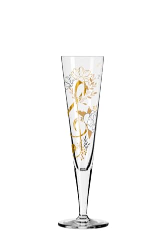RITZENHOFF 1071045 Champagnerglas 200 ml - Serie Goldnacht Nr. 45 - Designerstück mit Echt-Gold Made in Germany RITZENHOFF 1071045 Champagnerglas 200 ml - Serie Goldnacht Nr. 45 - Designerstück mit Echt-Gold Made in Germany von RITZENHOFF