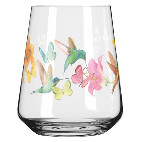 RITZENHOFF 2842002 Universalglas 2er-Set 500 ml - Sommerrausch Allround - Trinkglas mit Vogel-Motiv bunt - Made in Germany RITZENHOFF 2842002 Universalglas 2er-Set 500 ml - Sommerrausch Allround - Trinkglas mit Vogel-Motiv bunt - Made in Germany von RITZENHOFF