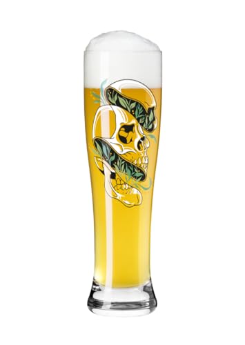 RITZENHOFF 3481016 Weizenbierglas 500 ml - 2er Set - Serie Brauchzeit - 2 Stück mit Wild-Tiere-Motiven - Made in Germany RITZENHOFF 3481016 Weizenbierglas 500 ml - 2er Set - Serie Brauchzeit - 2 Stück mit Wild-Tiere-Motiven - Made in Germany von RITZENHOFF