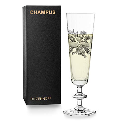 RITZENHOFF Next Champus Champagnerglas von Marlies Plank, aus Kristallglas, 100 ml von RITZENHOFF