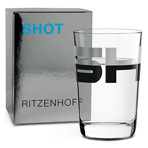 RITZENHOFF Next Shot Schnapsglas von Pentagram (Shot), aus Kristallglas, 40 ml von RITZENHOFF