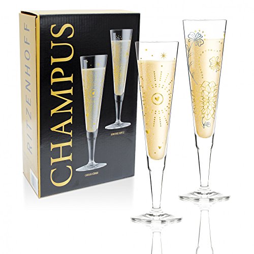 Ritzenhoff 2er-Set Design Champagnerglas - Sektglas Carolin Körner & Dorothee Kupitz von RITZENHOFF