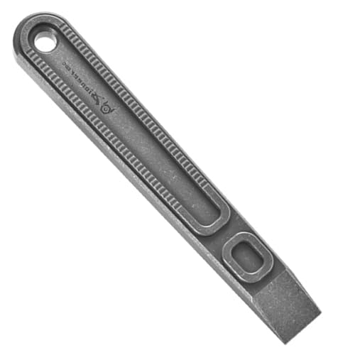 Titan EDC Pry Bar,Titan EDC Hebelstange Brecheisen Stemmeisen Flaschenöffner Nagelheber,Multi Tool EDC-Multifunktions Brechstange für Outdoor Camping Wandern (Matte) von RIVDEE
