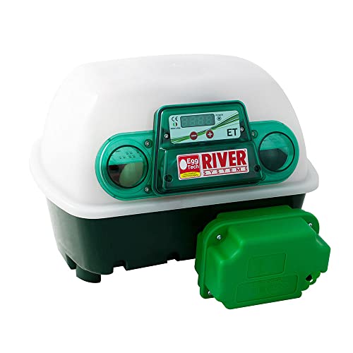 Digitaler Inkubator ET12 mit Eierbrutgerät OVOMATIC – River Systems – Kapazität für 12 mittelgroße oder 48 kleine Eier von RIVER