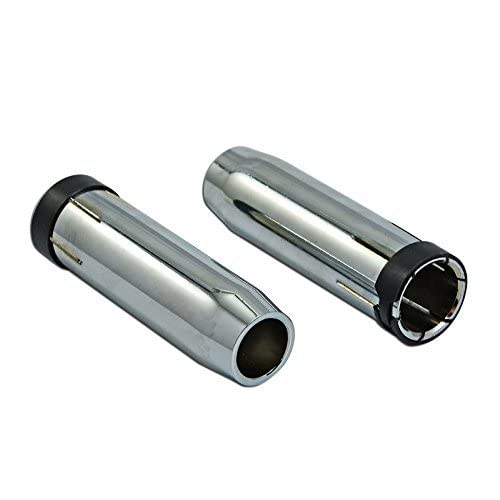 RIVERWELD MIG MAG Kegelige Gasdüse Schutzbecher Abdeckung 145.0078 Wanddicke 2,0 mm Messing für 36KD MB36 Schweißbrenner Packung mit 2 Stück von RIVERWELD