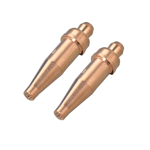 RIVERWELD Acetylen-Schneidspitzen 3-101 Größe 2 und 2-3-101 für Victor-Style Sauerstoff-Sauerstoffschneider-Fackel aus Kupfer PK2 RIVERWELD Acetylen-Schneidspitzen 3-101 Größe 2 und 2-3-101 für Victor-Style Sauerstoff-Sauerstoffschneider-Fackel aus Kupfer PK2 von RIVERWELD