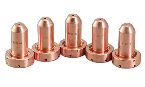 RIVERWELD Plasma 9-8211 80A Spitze passend für Thermal Dynamics SL60 SL100 Plasma schneider brenner 5er-Pack von RIVERWELD