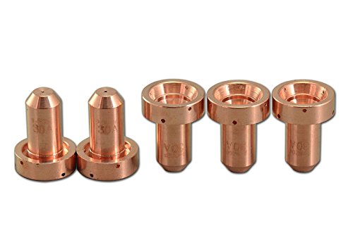 RIVERWELD Plasmaspitze 9-8206 30A Passend für Thermal Dynamics SL60 SL100 Plasmaschneiderbrenner 5er-Pack von RIVERWELD
