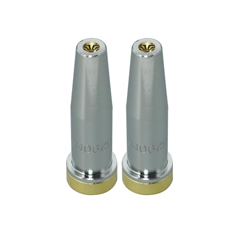 RIVERWELD Propan/Erdgas Schneidspitzen 6290NFF Größe 1 & 6290NFF-1 für Sauerstoff-Sauerstoffschneider Brenner aus Kupfer PK2 von RIVERWELD