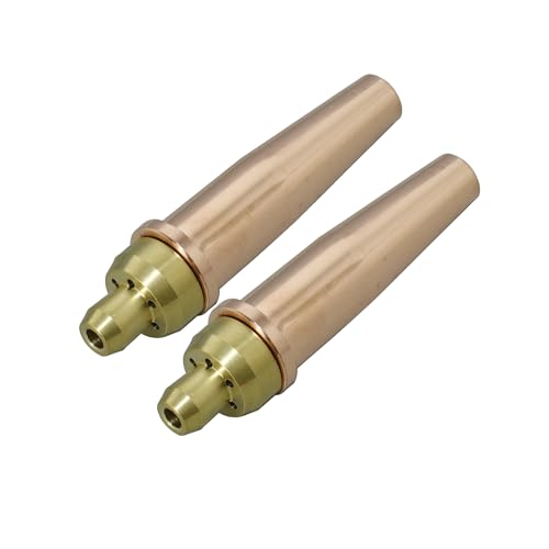 RIVERWELD Propan Erdgas Schneidspitze GPN Größe 3 und GPN-3 für Victor-Style Sauerstoff-Sauerstoffschneider Fackel aus Kupfer PK2 RIVERWELD Propan Erdgas Schneidspitze GPN Größe 3 und GPN-3 für Victor-Style Sauerstoff-Sauerstoffschneider Fackel aus Kupfer PK2 von RIVERWELD