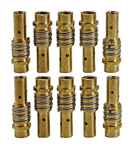 RIVERWELD MIG MAG Kontaktspitzenhalter Diffusor 002.0078 für 15AK MB15 CO2-Schweißbrenner Packung mit 10 Stück von RIVERWELD