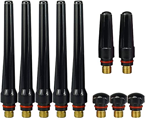 RIVERWELD TIG Rückkappe 57Y02 57Y03 57Y04 Passend zu QQ300 PTA DB SR WP 17 18 26 WIG-Schweißbrenner 10 Stück von RIVERWELD
