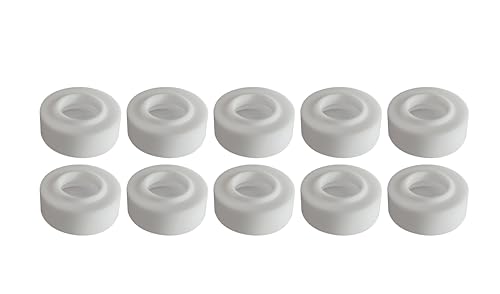 RIVERWELD WIG-Gasspiegel-Isolator-Kelchdichtungen 17GLG20 für DB PTA SR WP 17 18 26 TIG-Schweißbrenner, Packung zu 10 RIVERWELD WIG-Gasspiegel-Isolator-Kelchdichtungen 17GLG20 für DB PTA SR WP 17 18 26 TIG-Schweißbrenner, Packung zu 10 von RIVERWELD