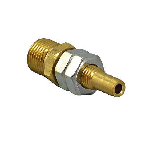 RIVERWELD WIG Schweißbrenner Anschluss Adapter (M16 x 1,5 Gasnippel 8 mm) von RIVERWELD