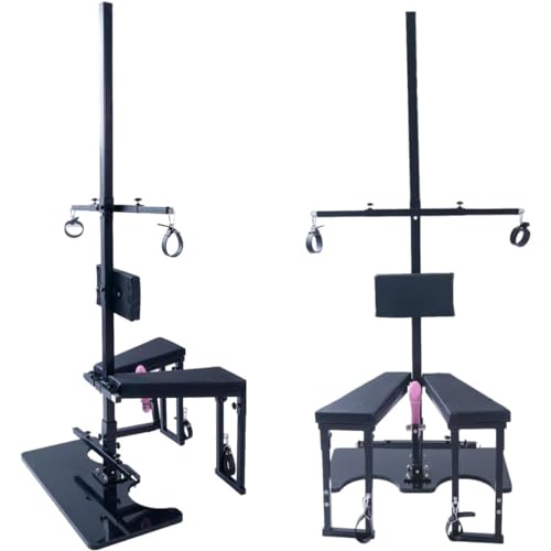 Spreizstange Bondage Set Bestrafung Stehendes Kreuz Sex Stuhl SM Handschellen Fesseln Sklaventraining Multifunktionaler Metall Zurückhaltung Gestell BDSM Folter Sex Extrem Rahmen Pranger Strafbock Spreizstange Bondage Set Bestrafung Stehendes Kreuz Sex Stuhl SM Handschellen Fesseln Sklaventraining Multifunktionaler Metall Zurückhaltung Gestell BDSM Folter Sex Extrem Rahmen Pranger Strafbock von RIVILA