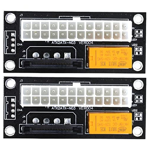 RIYAN 2X Synchronisierungs Adapter für Das Netzteil mit Netzteilen Add2Psu ATX 24 Pin Bis 15 Pin Synchron Anschluss Riser Kable Miner Mining RIYAN 2X Synchronisierungs Adapter für Das Netzteil mit Netzteilen Add2Psu ATX 24 Pin Bis 15 Pin Synchron Anschluss Riser Kable Miner Mining von RIYAN