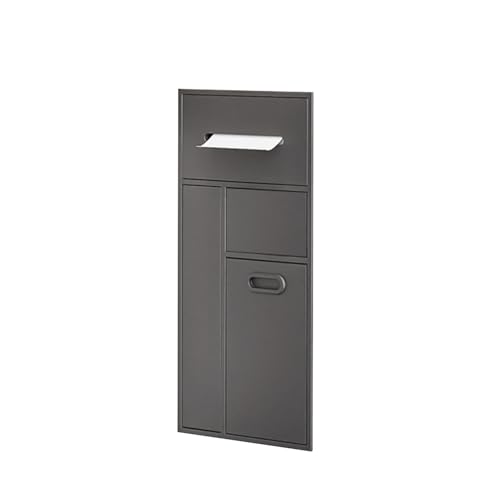 RIYUE_SHENGHENG Duschnische Aus Edelstahl,Moderne wasserdichte Badezimmernische Mit Toilettenpapierhalter,fliesenfreie Duschnische Eingebaute Mülleimernische,für Küche Hotel Wohnbereich RIYUE_SHENGHENG Duschnische Aus Edelstahl,Moderne wasserdichte Badezimmernische Mit Toilettenpapierhalter,fliesenfreie Duschnische Eingebaute Mülleimernische,für Küche Hotel Wohnbereich von RIYUE_SHENGHENG