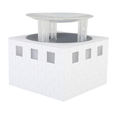 400 Ml Kaminfeuerfeuchter Diffusor, Farbenfrohe Licht Aromatherapie Diffusor Fernbedienung Luftbefeuchter mit Timer Auto -Abbindung für Home Schlafzimmer (EU-Stecker 100-240V) von RIZGHWOY