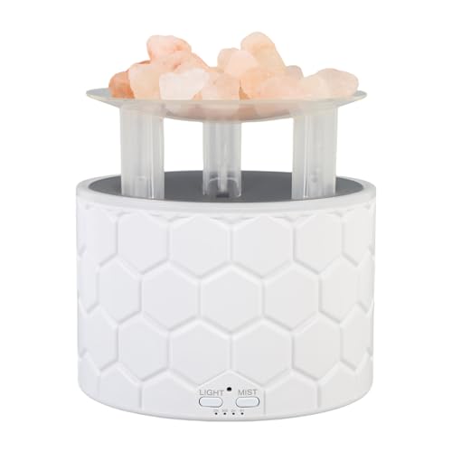 400 Ml ätherisches Öl Diffusor, Aromatherapie Luftbefeuchter Cooler Nebel -Luftbefeuchter 7 Farb Nachtlicht Diffusor mit Timer Automatisch Abgeschaltet für (EU-Stecker 100-240V) von RIZGHWOY