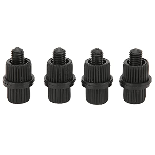 RIZGHWOY 4pcs 6mm Gewinde Schwarze Nylon -Kennzeichenschraube, Schwarz -Nylon -Kennzeichen und Schrauben, Einfache Installation, Hochfestigkeit, Verschleißfestigkeit RIZGHWOY 4pcs 6mm Gewinde Schwarze Nylon -Kennzeichenschraube, Schwarz -Nylon -Kennzeichen und Schrauben, Einfache Installation, Hochfestigkeit, Verschleißfestigkeit von RIZGHWOY