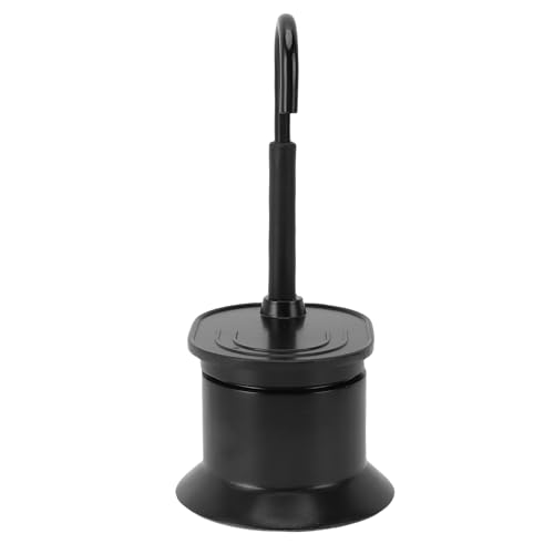 RIZGHWOY 50 Ml Kaffeekanne Schnelles Brauen 1 Tasse Aluminium -Legierungs -Topf Tragbar für Camping Im Freien und Reisen für Alle Herdtypen mit Ausnahme von Induktionskochern (BLACK) von RIZGHWOY