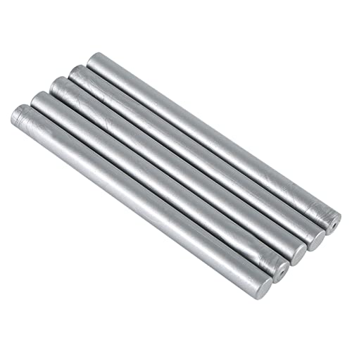 RIZGHWOY 5pcs Versiegelungswachs -Sticks Feuermanuskript -Versiegelungswachs für Dichtungsstempel Standard Kleberpistole (Weißsilber) von RIZGHWOY