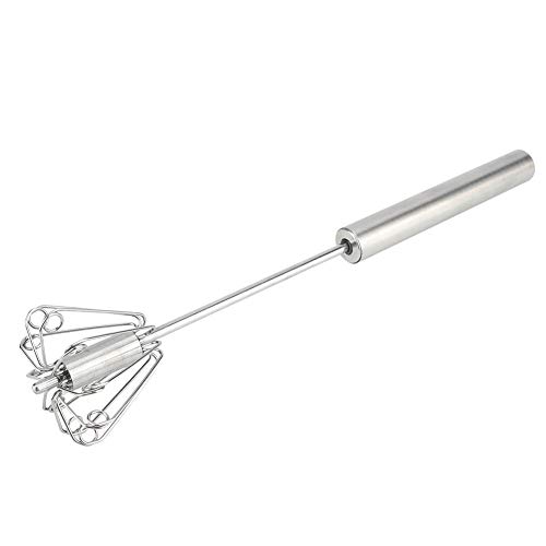 RIZGHWOY Edelstahl-Handheld-Eiermixer Zum Kochen und Backen, Ergonomisches Design, Zeitsparendes Küchenwerkzeug für Heimköche, 1 Eiermixer von RIZGHWOY