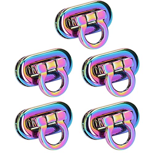 RIZGHWOY Einzigartige Design -Kurvenschlösser für Handtaschen, 5 PCs Messenger -Taschen Twist Lockersatz RIZGHWOY Einzigartige Design -Kurvenschlösser für Handtaschen, 5 PCs Messenger -Taschen Twist Lockersatz von RIZGHWOY
