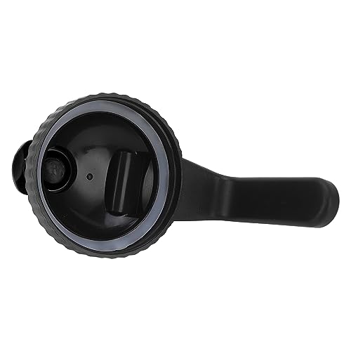 RIZGHWOY Großer Masonglas Gießen den Beacon Cap Deckel mit Schnabel mit Griff - Leckdeck (BLACK) von RIZGHWOY