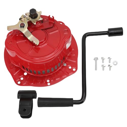 RIZGHWOY Handkurbel Starter Motorstarter Handbuch Starter für 170f 173f 178f 186f 188f 192f 195f mit Hoher Stabilität Langlebiges Metallmaterial für Generatoren Mäher Schneegebläse von RIZGHWOY