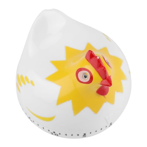 RIZGHWOY Hühnermuster -Countdown -Timer Zum Kochen von Backen, Langlebiger Alarm, Küche/Kochen (WHITE) von RIZGHWOY