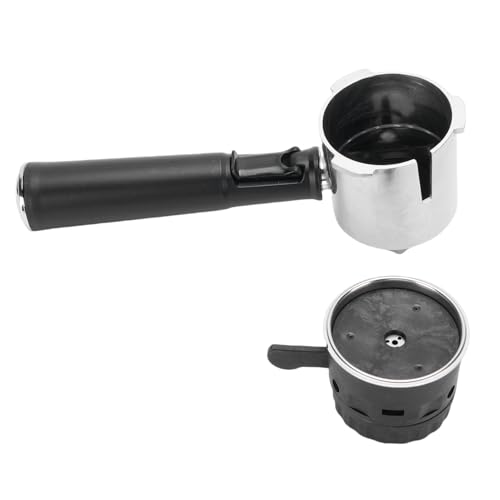 RIZGHWOY Kaffeemaschine Teile Griff 51 Mm Kaffeeschoten Griff Fine Filter Design Aluminiumlegierung Kaffeemaschine Griff mit Ordentlich von RIZGHWOY