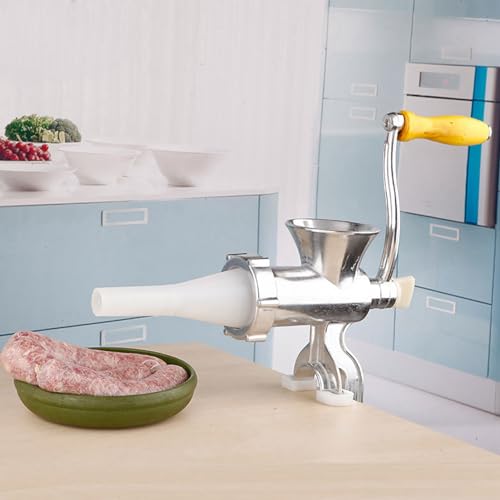 RIZGHWOY Manuelles Fleischschleifer Langlebiger Aluminiumlegierung Schleifmaschine für die Küche zu Hause. von RIZGHWOY