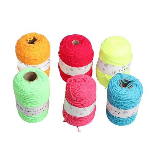 RIZGHWOY Professionelles Design Tufting Yarn 437 Meter Pro 8 Hat eine Fluoreszierende Farbe für Schöne Teppiche und Teppiche von RIZGHWOY