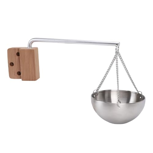 RIZGHWOY Sauna Oil Cup Halter Edelstahl Aromatherapieschale für Sauna Spa mit 12 cm Durchmesser Halbkreisförmiger Konstruktion Rostbrichtes Hitzebeständiges ätherisches Öl Diffusor RIZGHWOY Sauna Oil Cup Halter Edelstahl Aromatherapieschale für Sauna Spa mit 12 cm Durchmesser Halbkreisförmiger Konstruktion Rostbrichtes Hitzebeständiges ätherisches Öl Diffusor von RIZGHWOY