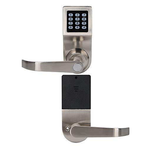 RIZGHWOY Smart Digital Door Lock Electronic Tastad Lock Coded Schloss mit Mehreren Entsperrmethoden IC-Kartenkennwort & Schlüssel für Home Apartment Office 30-60 Mm Tür von RIZGHWOY