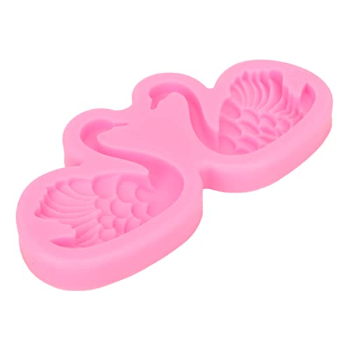 RIZGHWOY Swan Silicon Fondant Easy Demoudding Formen für die Herstellung von DIY -Booler -Mooky RIZGHWOY Swan Silicon Fondant Easy Demoudding Formen für die Herstellung von DIY -Booler -Mooky von RIZGHWOY