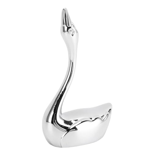 RIZGHWOY Swan -Stäbchen -Ruhestand aus Edelstahl Exquisites Tischhalter -Essorganisator für Löffelgabel mit Einzigartiger Schwan -Form von RIZGHWOY