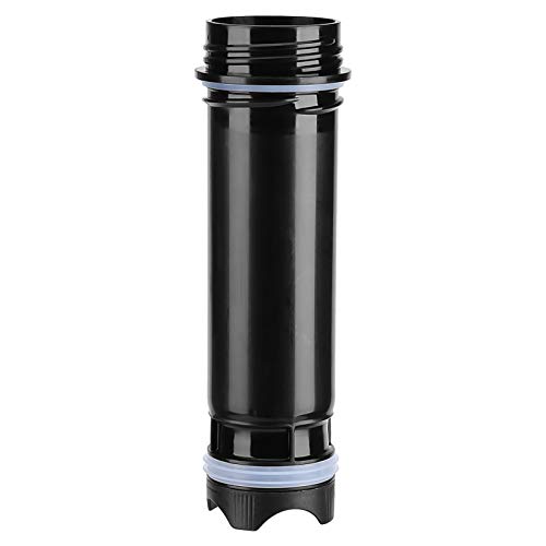RIZGHWOY Tragbare Kaffeeflasche Effiziente Filternetzkaffeemaschine Zum Reisen, Urlaub - Leckerer, Verschütteter Deckel/ (BLACK) von RIZGHWOY