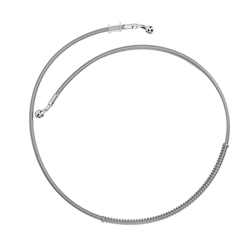 RIZGHWOY Universal 130 Cm Motorradstahl -PVC -Bremsgrenze für eine Verbesserte Bremskraft und Empfindlichkeit für Motorrad Enthusiasten, Silber von RIZGHWOY