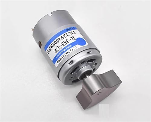 RF-385 DC 12 V 4000 U/min Mini-Hochgeschwindigkeits-Vibrationsmotoren mit einem anständigen exzentrischen Vibrations-Elektromotor, 1 Stück(8000rpm,12V) von RJHASMFN