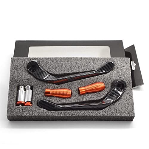 Kupplungslenkerschutz Für BMW F850GS ADVENTURE F900R F900XR R1150RT R1150R 7/8" Lenkergriffschutz Bremskupplungshebel Lenkerschutz(Orange) von RJKZX