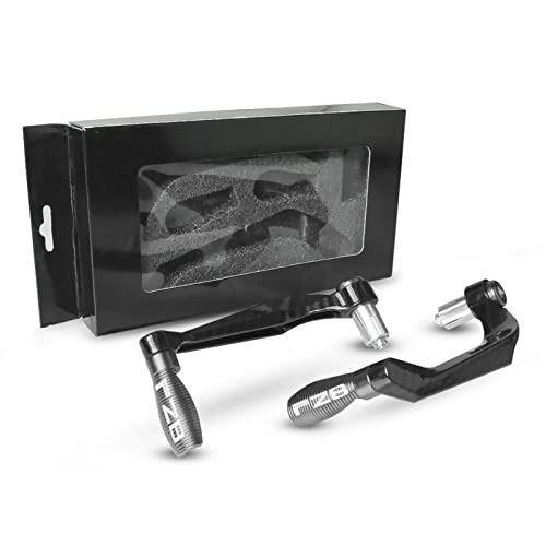 RJKZX Kupplungslenkerschutz 22 MM 7/8 Zoll Kohlefaser Lenkergriffe Schutz Bremse Kupplungshebel Für Yamaha FZ8 FZ 8 2010-2020 2019 2018 2017 2016 2015(Grey) von RJKZX