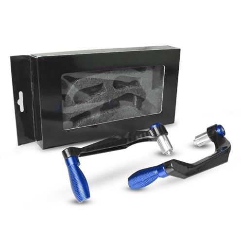 RJKZX Kupplungslenkerschutz 22 MM Kohlefaser Lenkergriffe Schutz Bremse Kupplungshebel Für CB400 CB 400 CB400SF CB400VTEC 1992-1998 1993 1994(Blu) von RJKZX