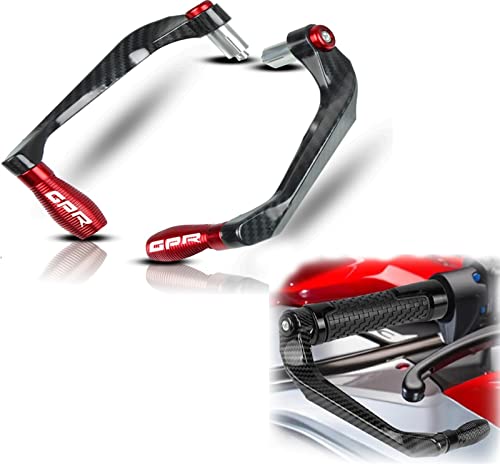RJKZX Kupplungslenkerschutz Für Aprilia GPR125/GPR150 GPR 125 150 Universal Motorrad CNC Lenkergriffe Schutz Bremse Kupplungshebel Griff Schutzfolie(Rosso) von RJKZX