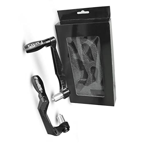 RJKZX Kupplungslenkerschutz Für BMW F700GS F 700 GS 700GS 2017 2018 2019 2020 2021 Motorradzubehör Aluminium Bremskupplungshebelschutz(Nero) von RJKZX
